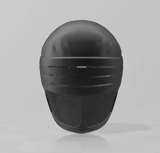 G I Joe Snake Eyes Helmet Cosplay 3D print model