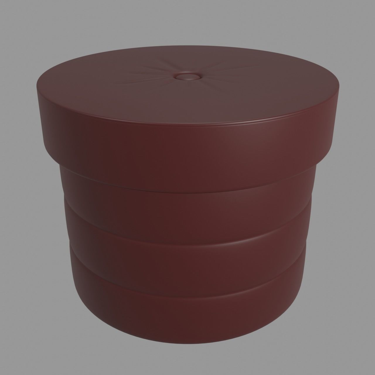Ottoman 3D model_1