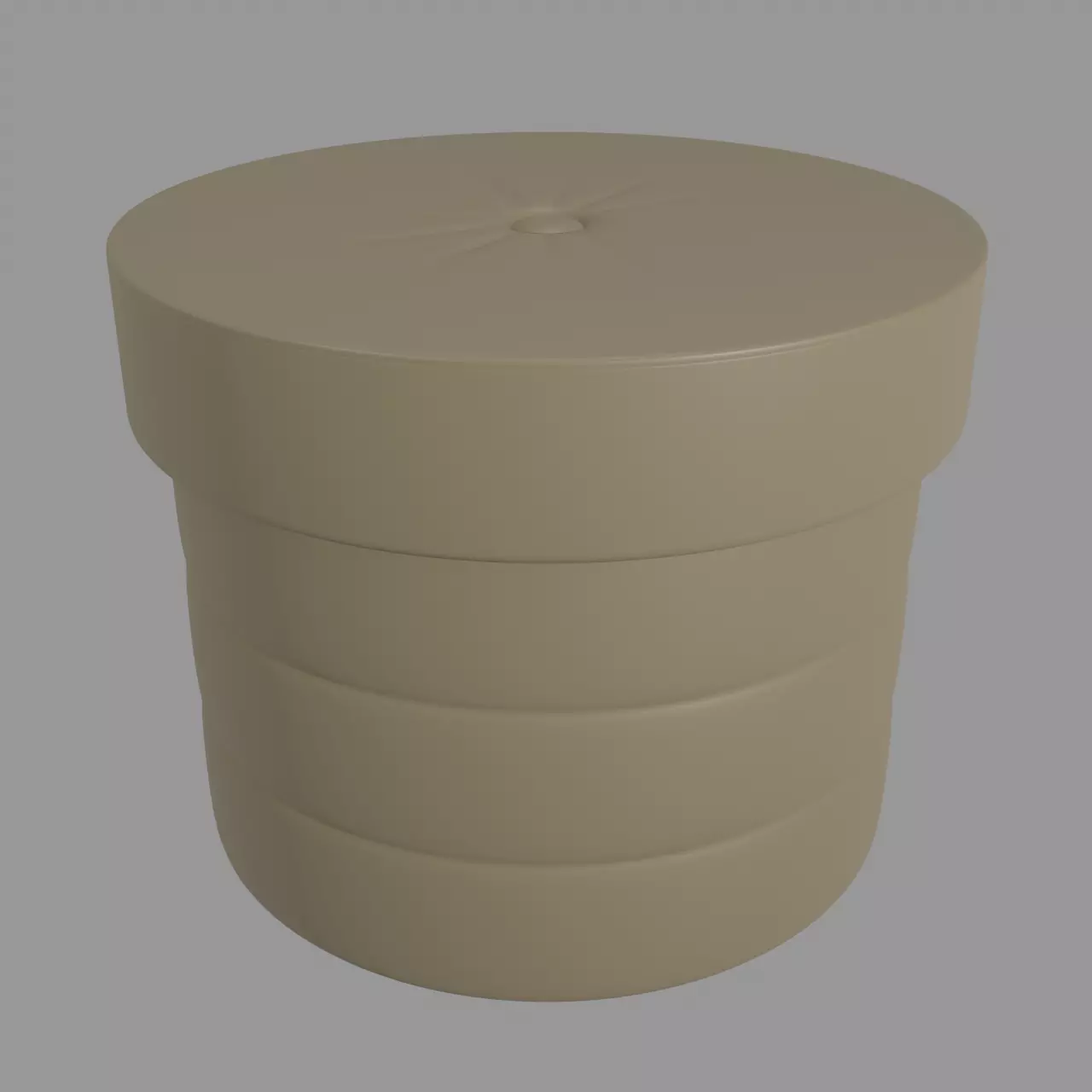 Ottoman 3D model_0