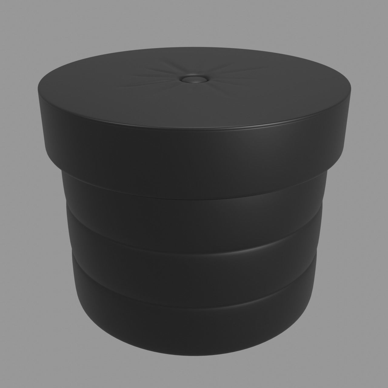 Ottoman 3D model_2