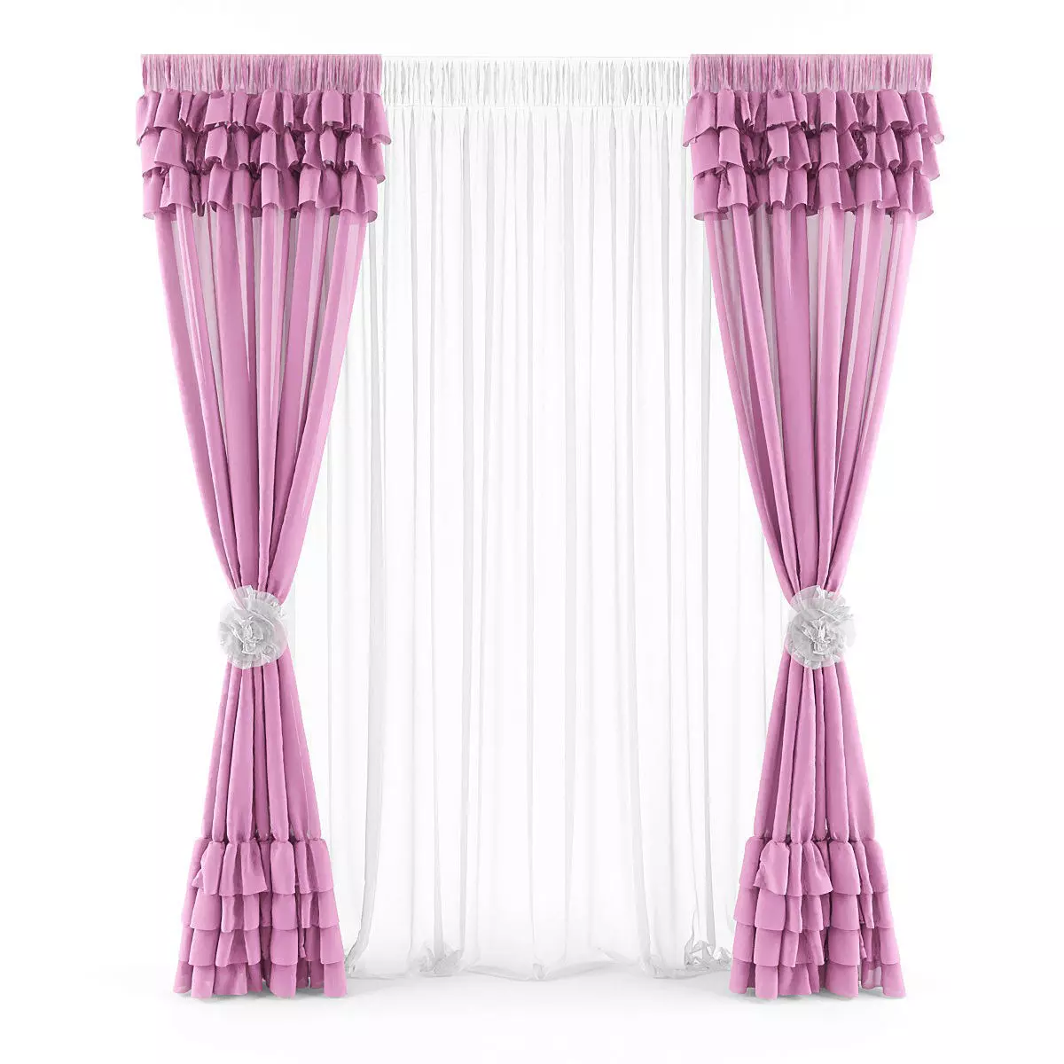 Curtain 3D model 31 3D model_0