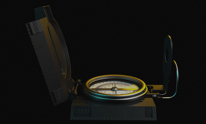Compass 3D model