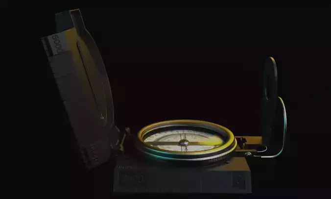 Compass 3D model