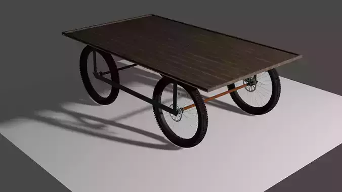 INDIAN CART Free 3D model