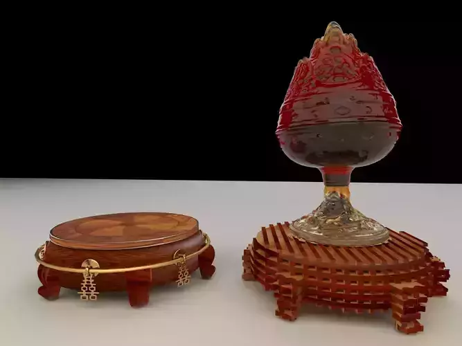 Chinese display stand