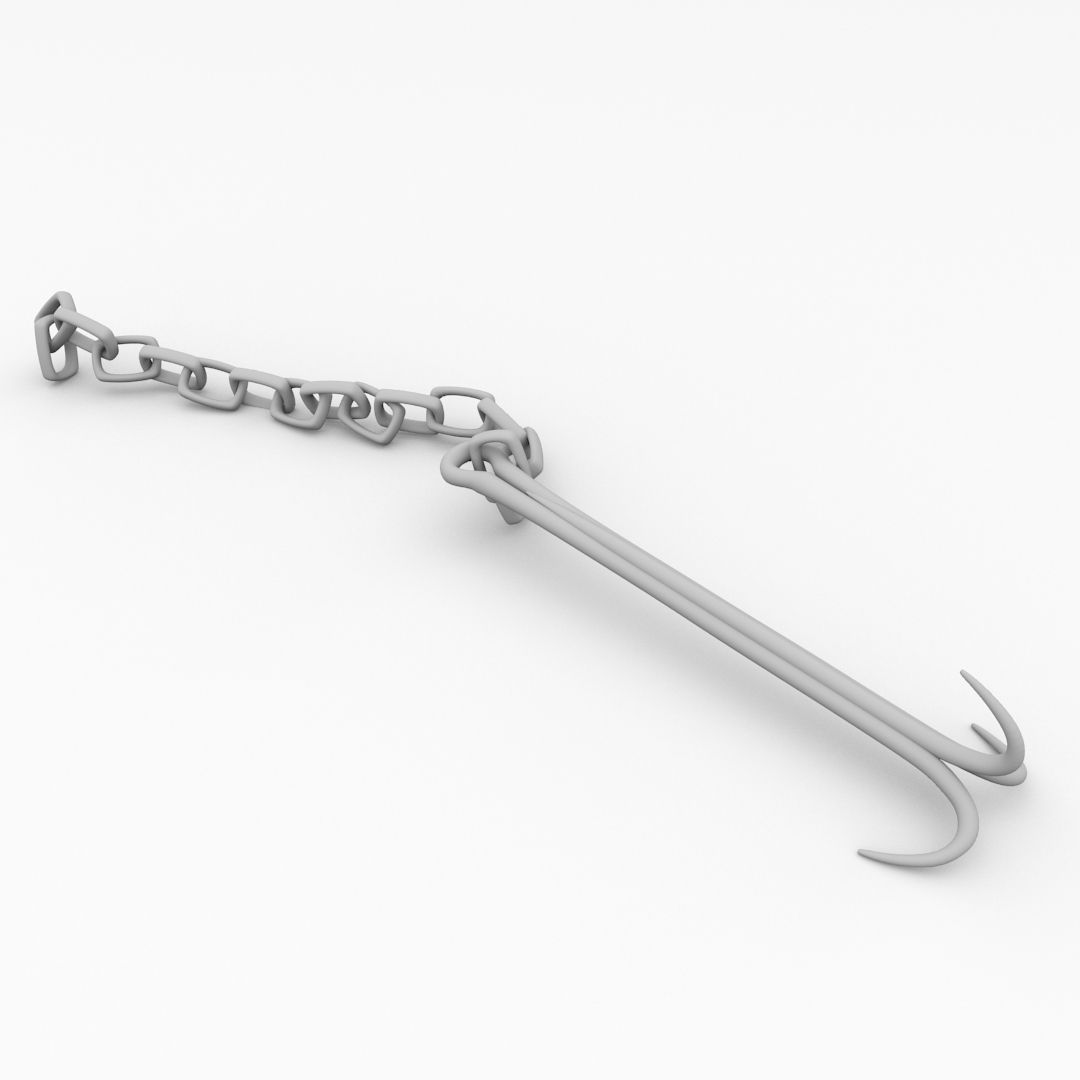 Grappling Hook 3D model_3