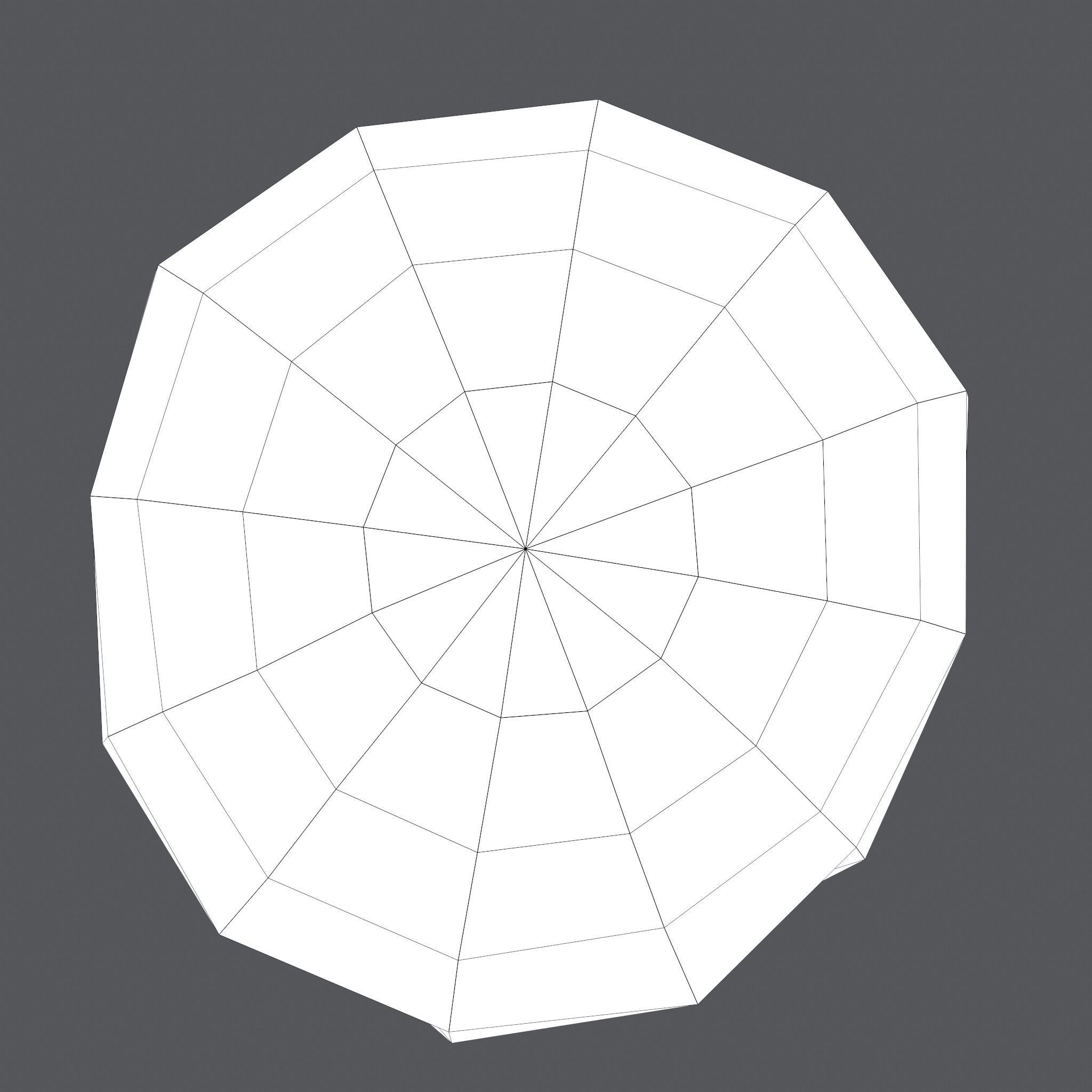 Medieval Wooden Toy Doll Low-poly 3D model_36