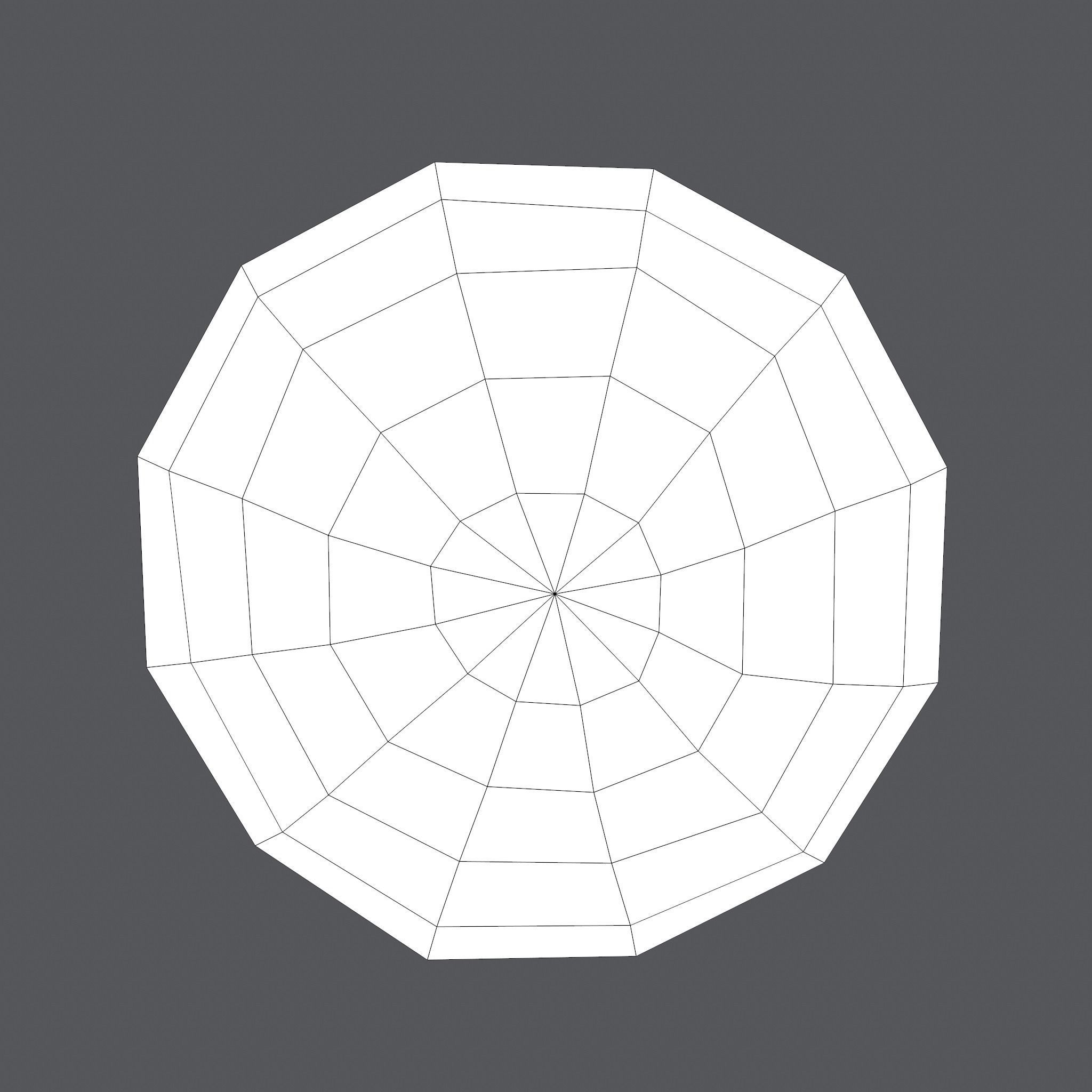 Medieval Wooden Toy Doll Low-poly 3D model_38