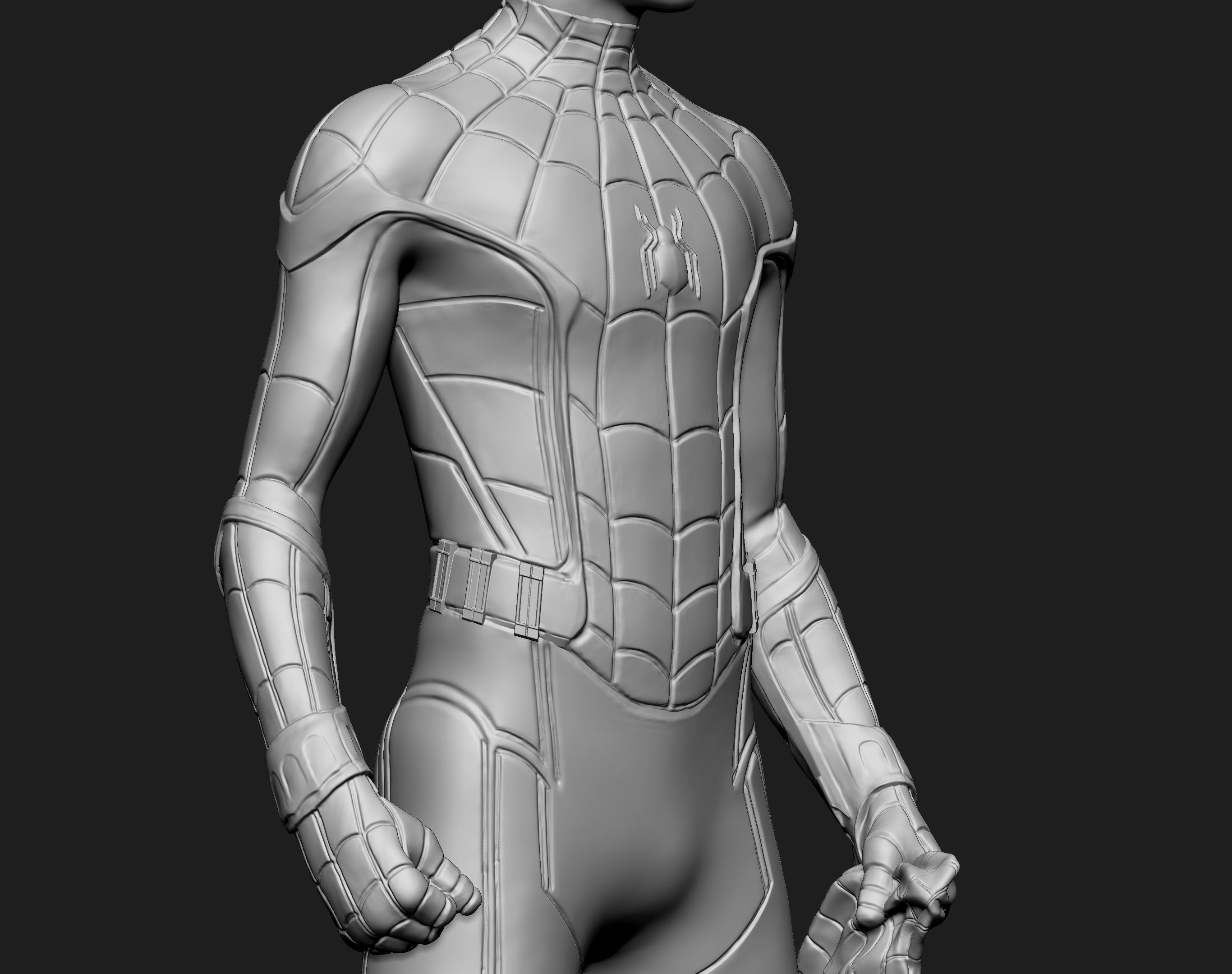Tom Holland Spider-Man 3D print model 3D print model_32