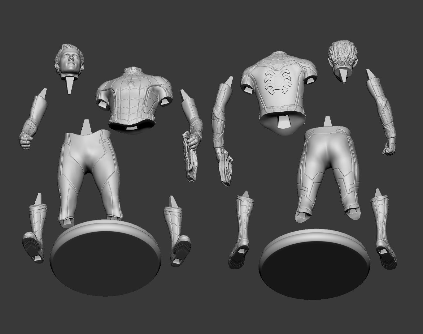 Tom Holland Spider-Man 3D print model 3D print model_30