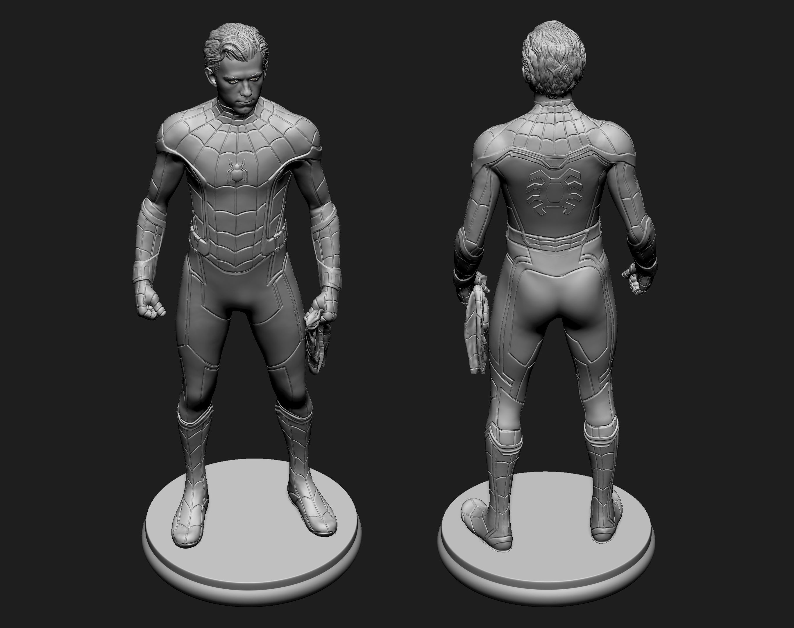 Tom Holland Spider-Man 3D print model 3D print model_22