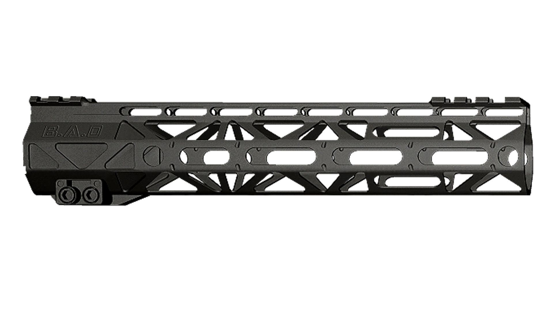 Battlearms Rigidrail MLOC BAD Handguard PBR Low-poly 3D model_7