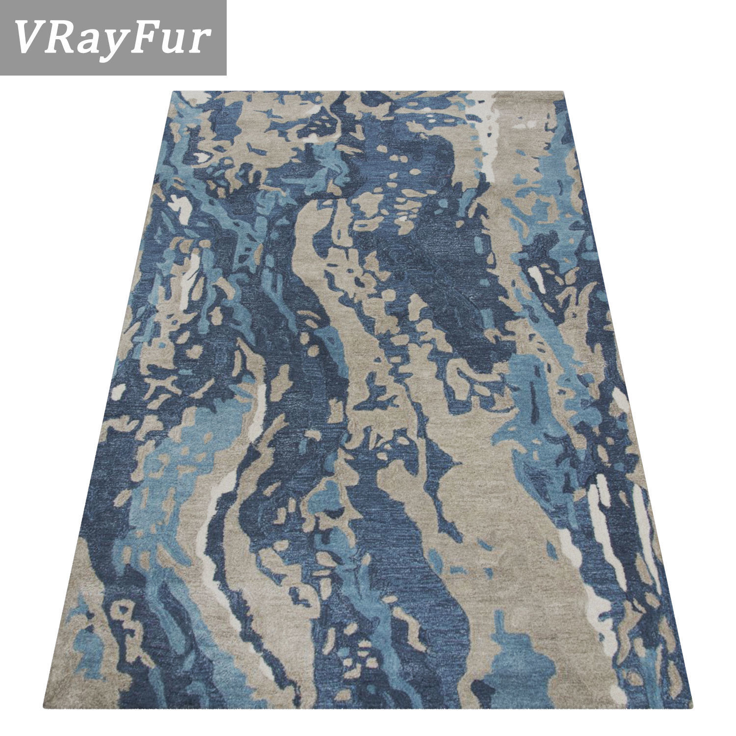 Rug Set 889 3D model_2