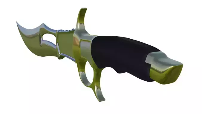 knife with handle Free 3D model