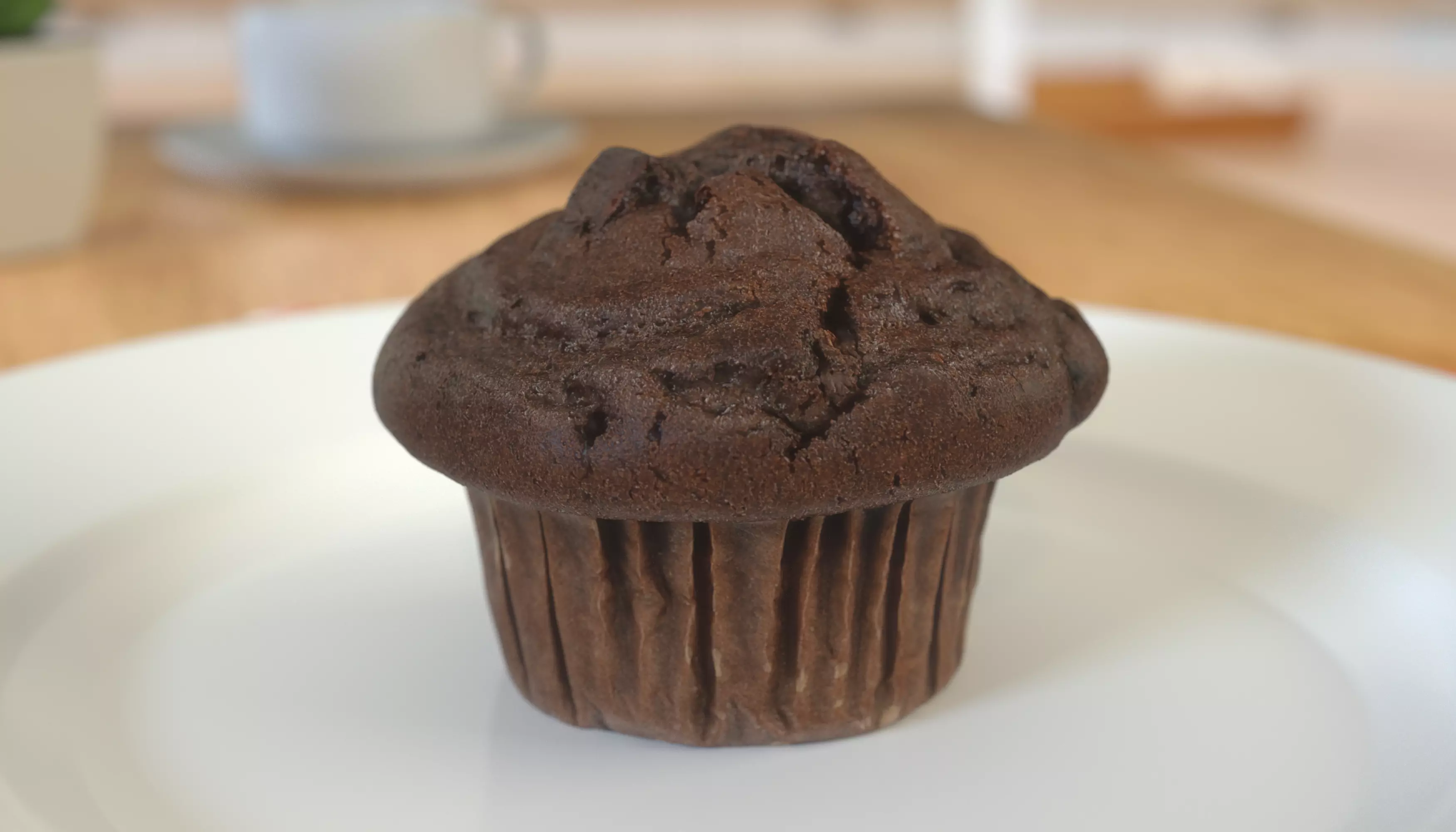 Muffin Dark chocolate photoscan Low-poly 3D model_0
