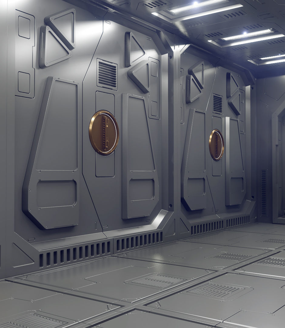 sci-fi set1 3D model_3