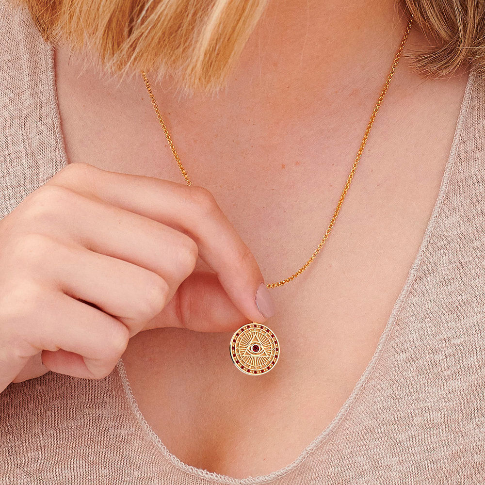 pendant dollar sign  18d 3D print model_2