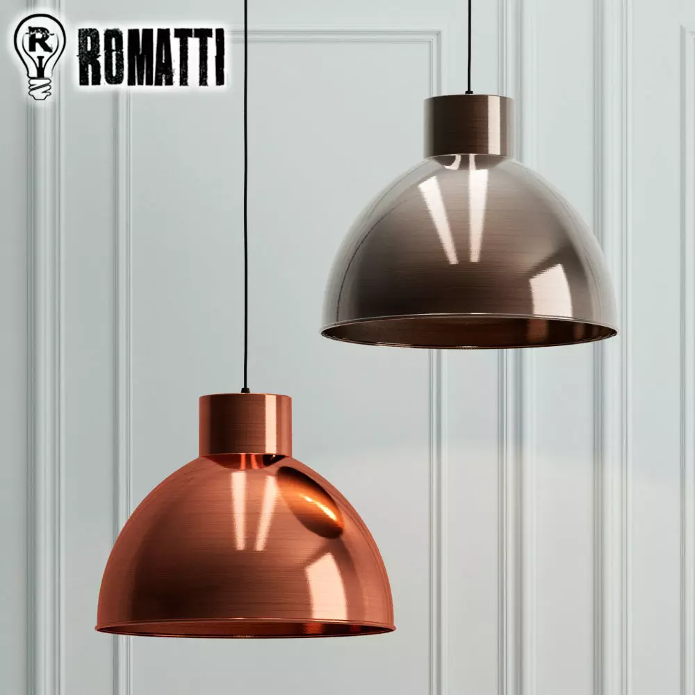 Hanging lamp Romatti City 3D model_0