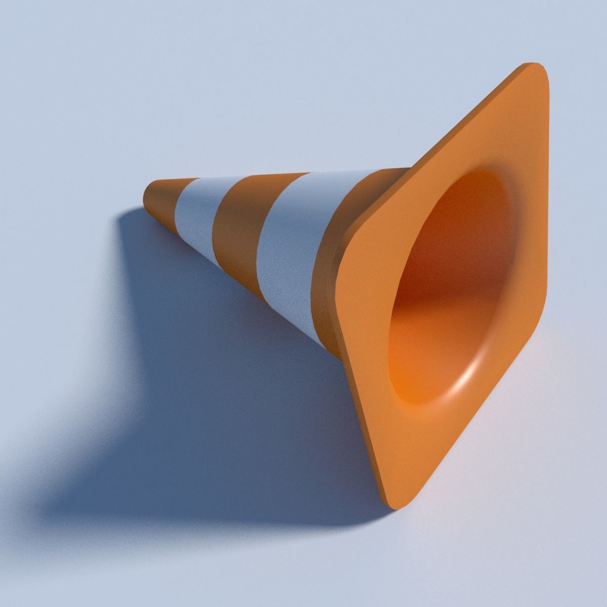 Road pole 3D model_3