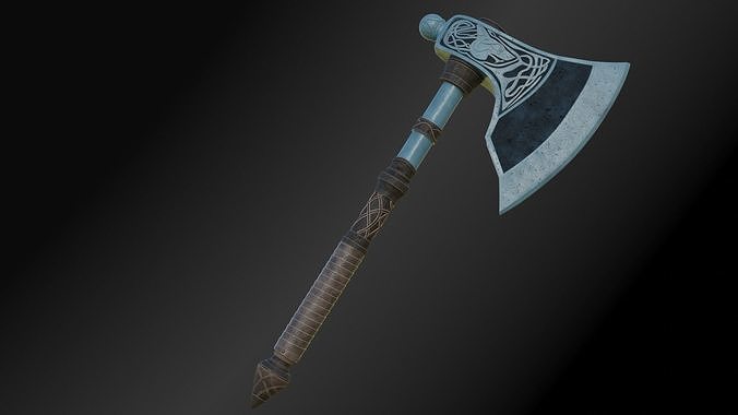 Axe 2 3D print model