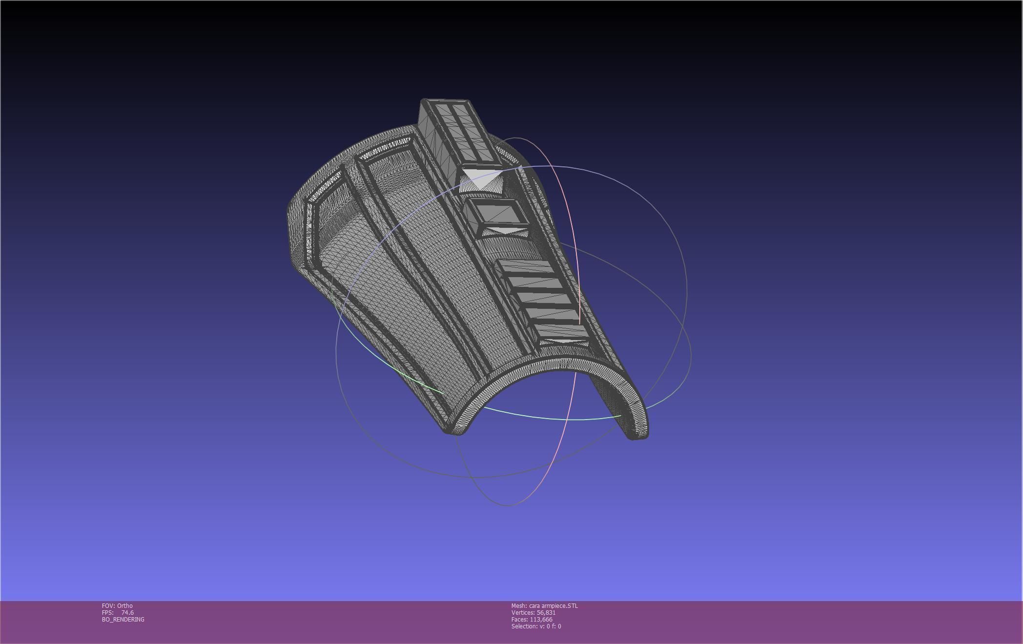 Star Wars The Mandalorian Cara Dune Arm Piece 3D print model_3