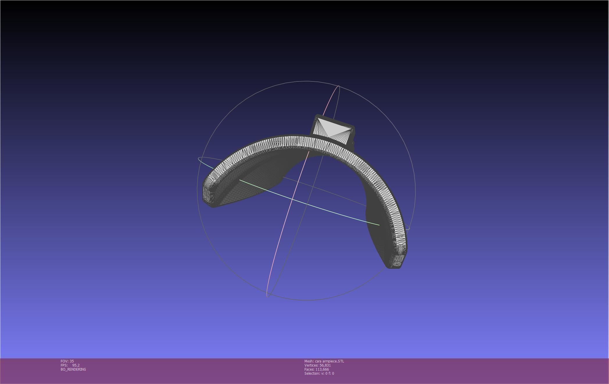 Star Wars The Mandalorian Cara Dune Arm Piece 3D print model_20