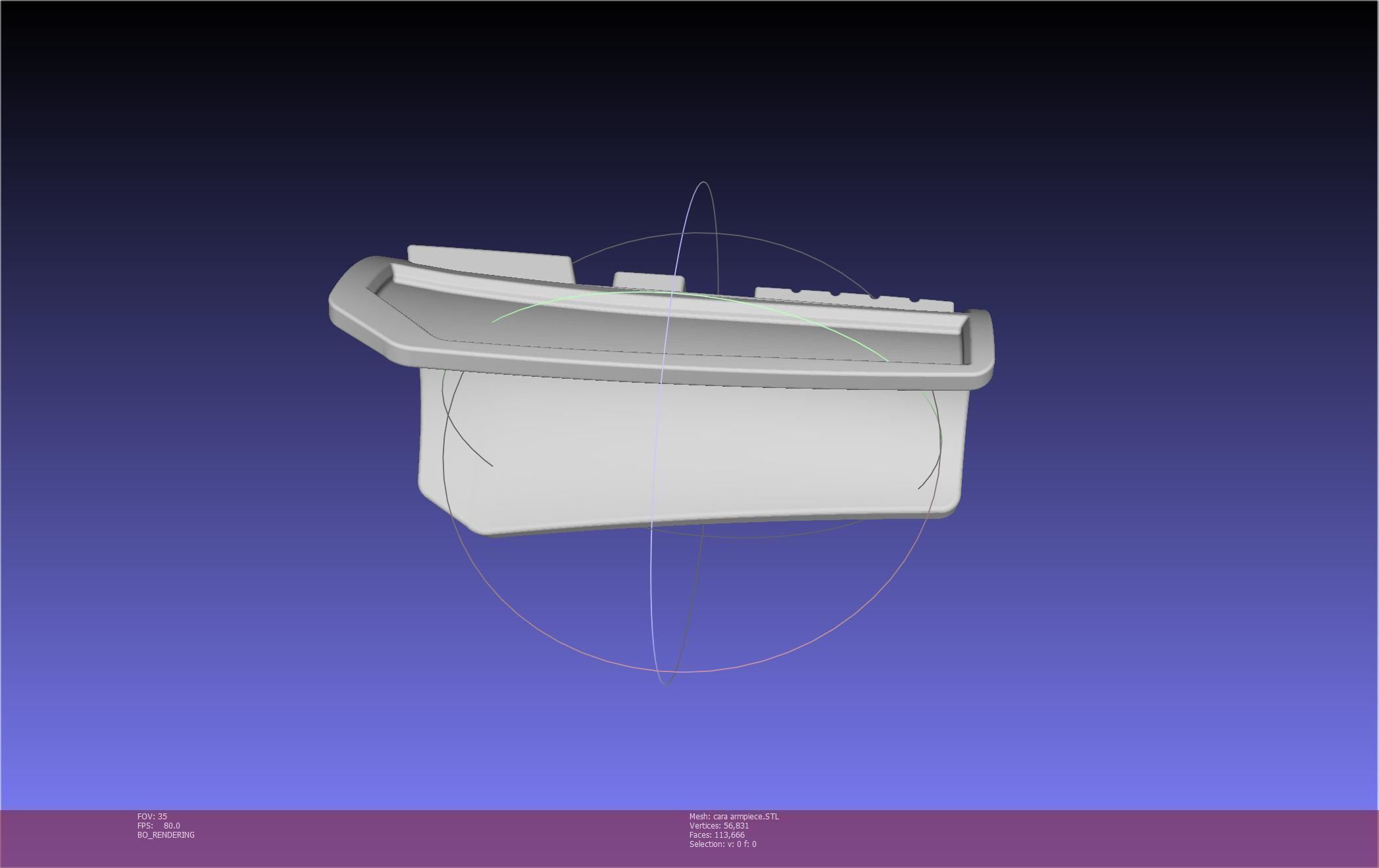 Star Wars The Mandalorian Cara Dune Arm Piece 3D print model_54
