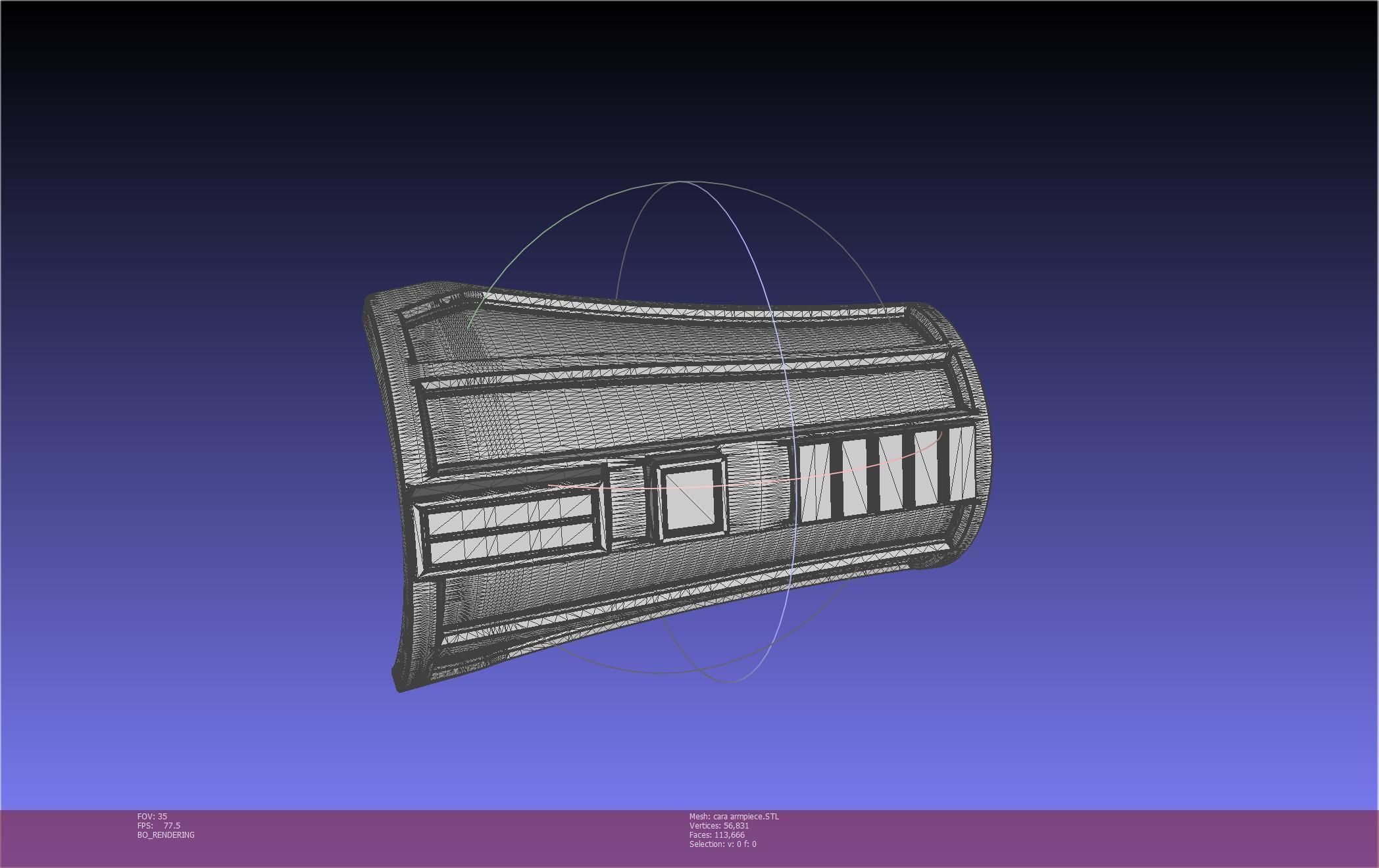Star Wars The Mandalorian Cara Dune Arm Piece 3D print model_27