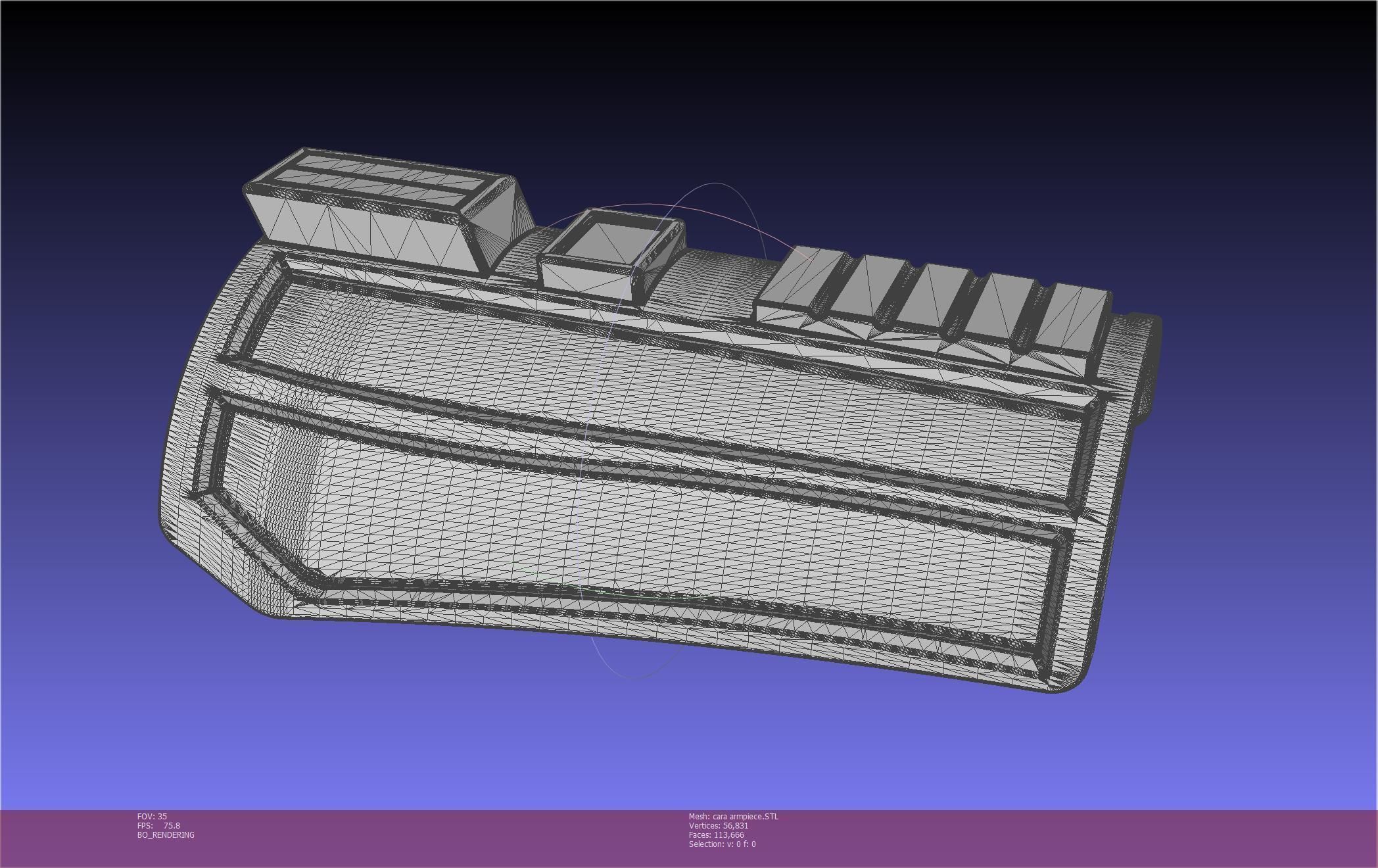 Star Wars The Mandalorian Cara Dune Arm Piece 3D print model_75