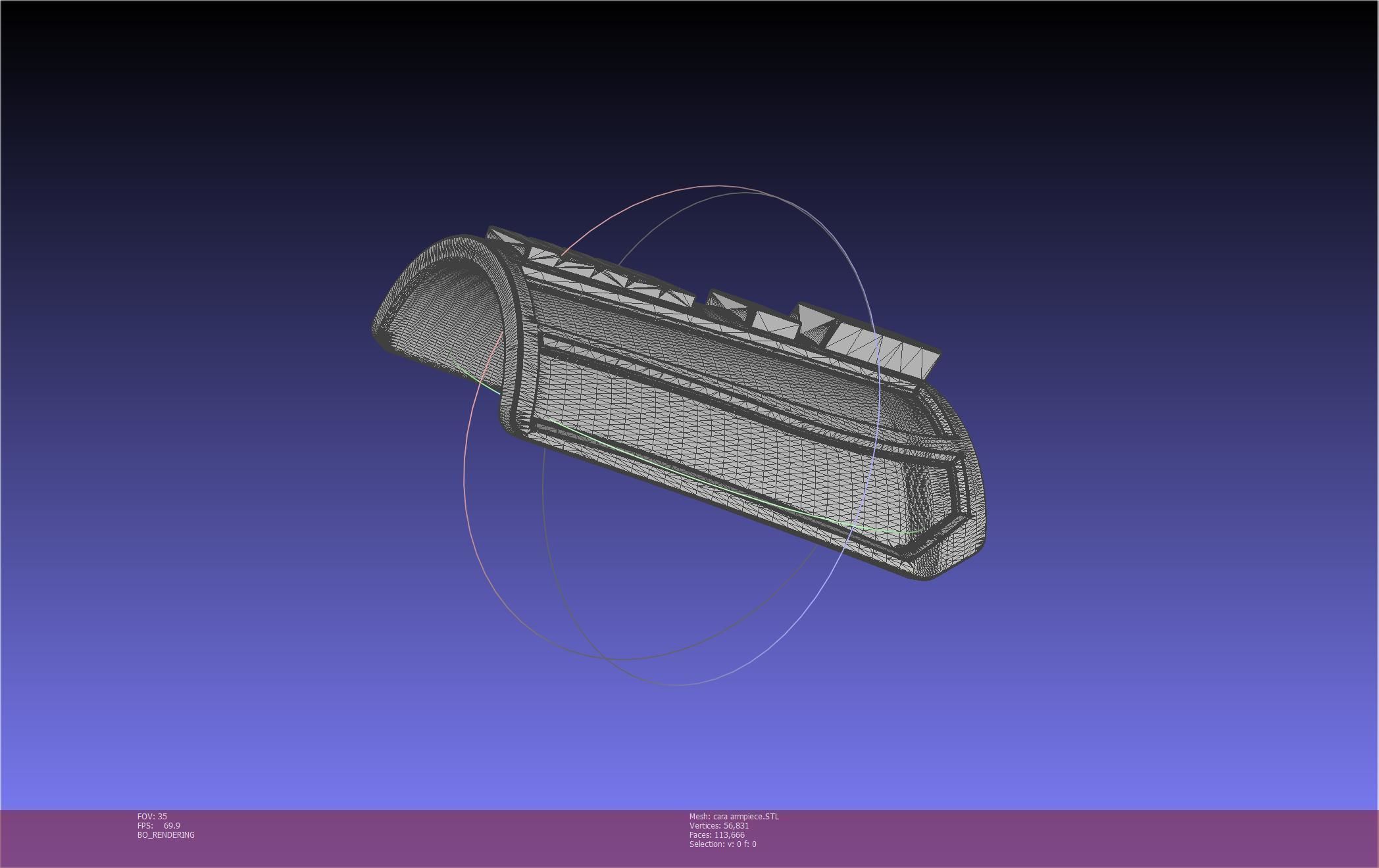 Star Wars The Mandalorian Cara Dune Arm Piece 3D print model_31