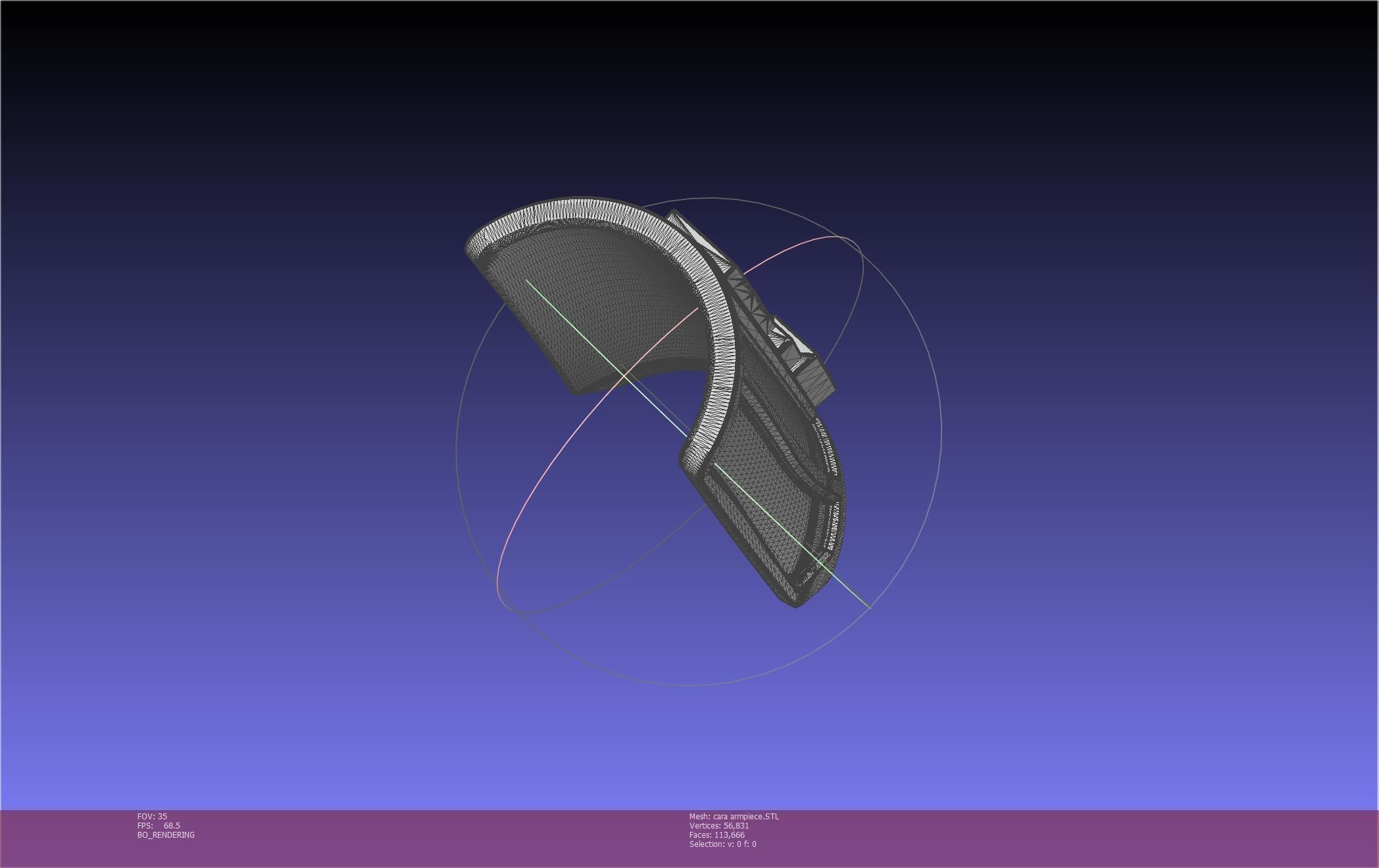 Star Wars The Mandalorian Cara Dune Arm Piece 3D print model_36
