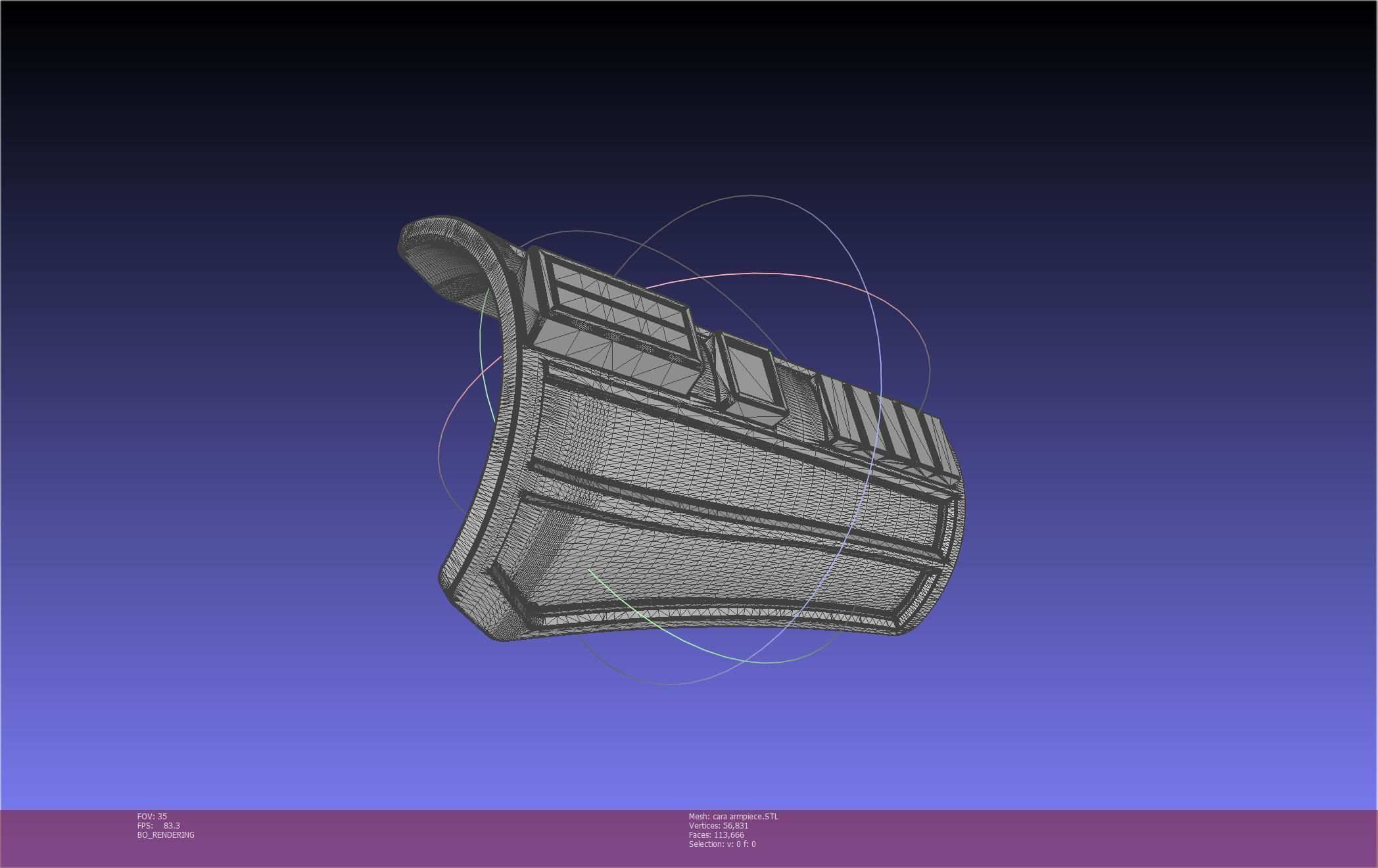 Star Wars The Mandalorian Cara Dune Arm Piece 3D print model_28