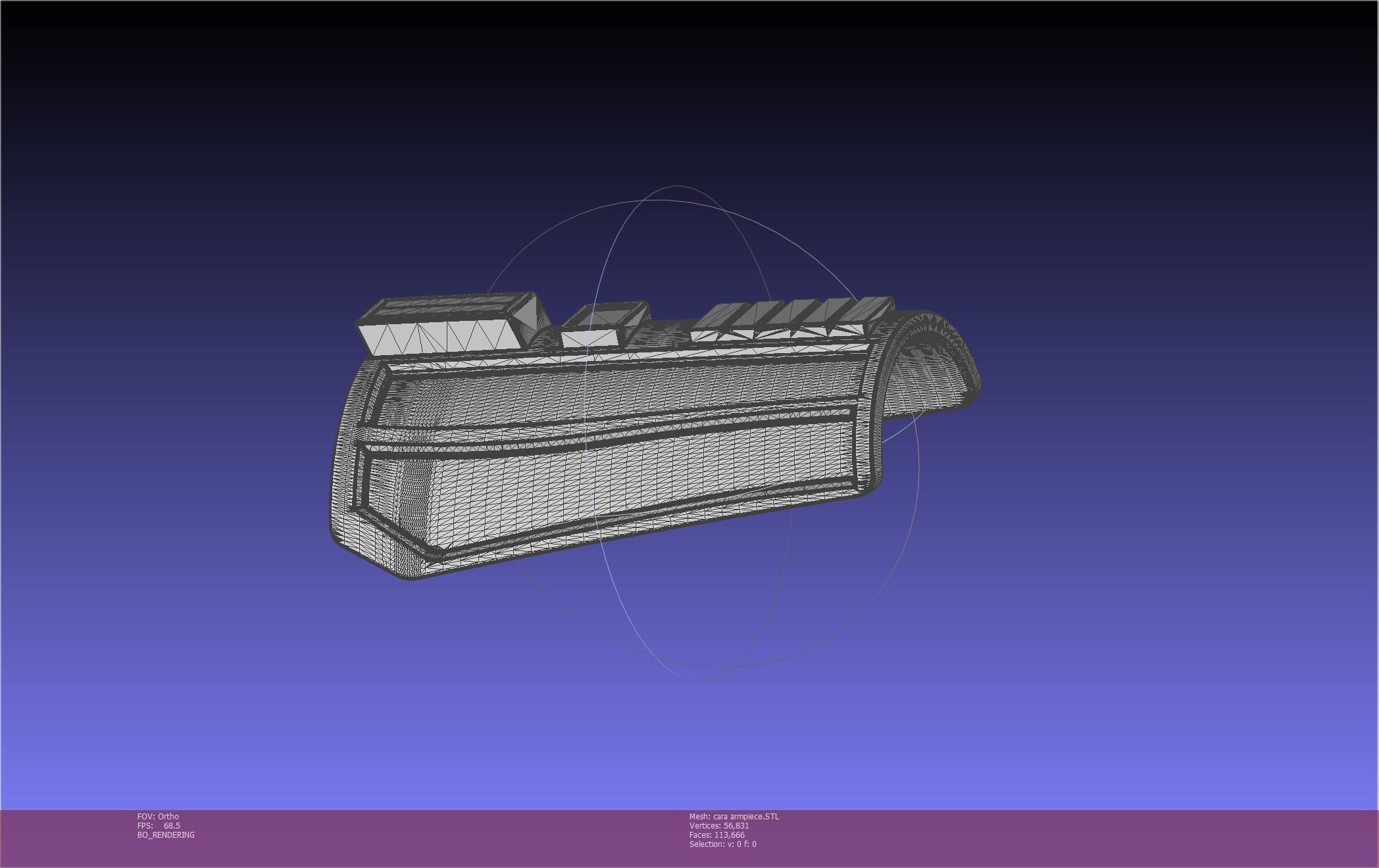 Star Wars The Mandalorian Cara Dune Arm Piece 3D print model_13