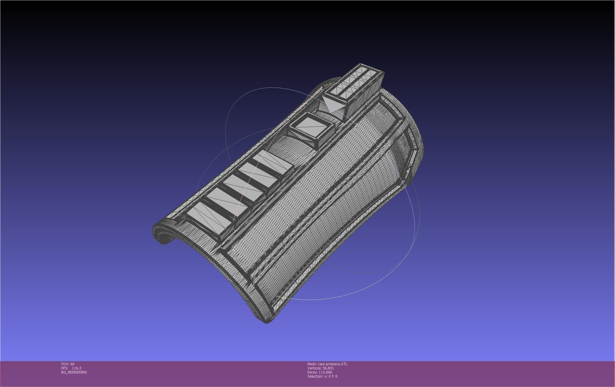 Star Wars The Mandalorian Cara Dune Arm Piece 3D print model_6