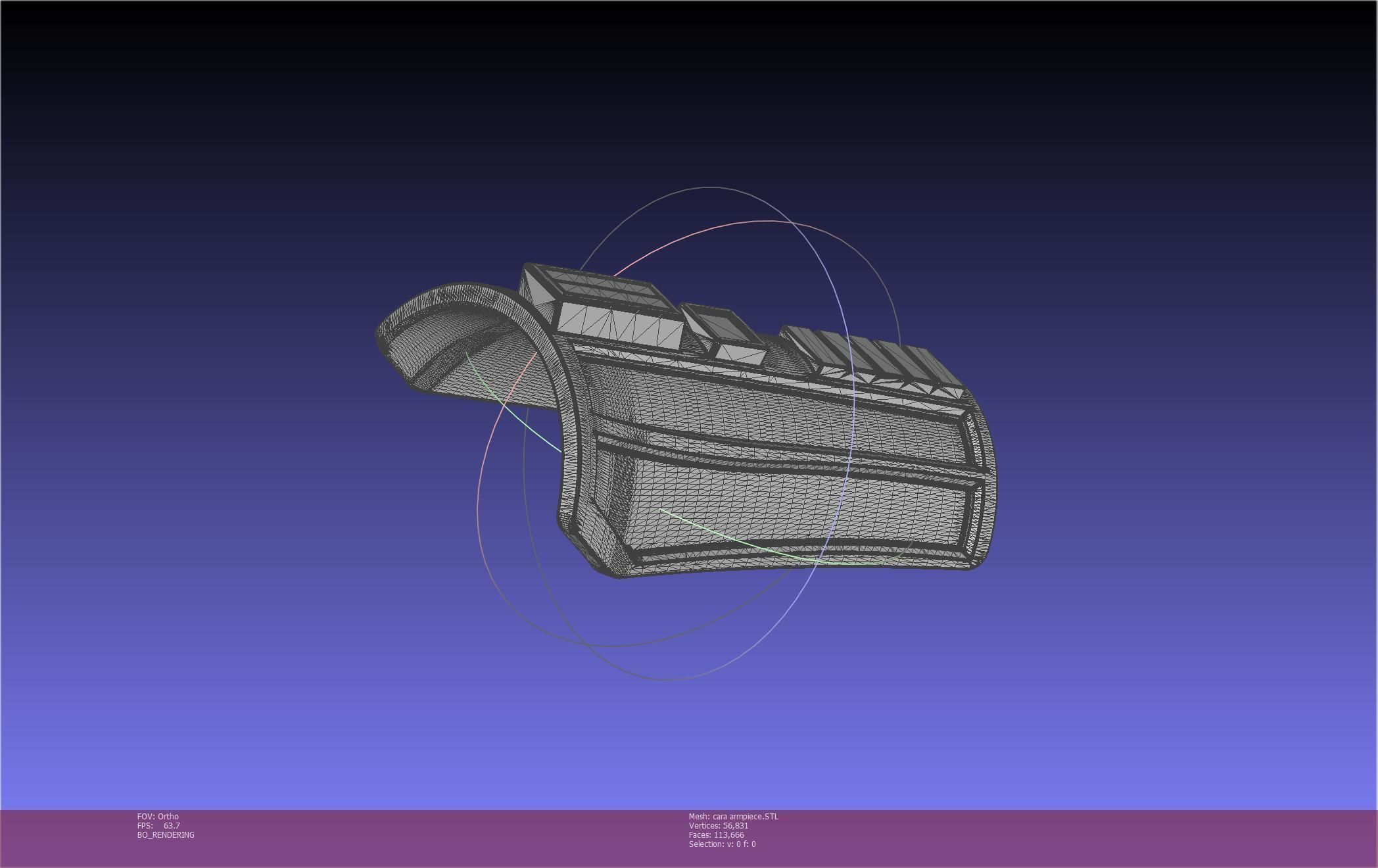 Star Wars The Mandalorian Cara Dune Arm Piece 3D print model_8