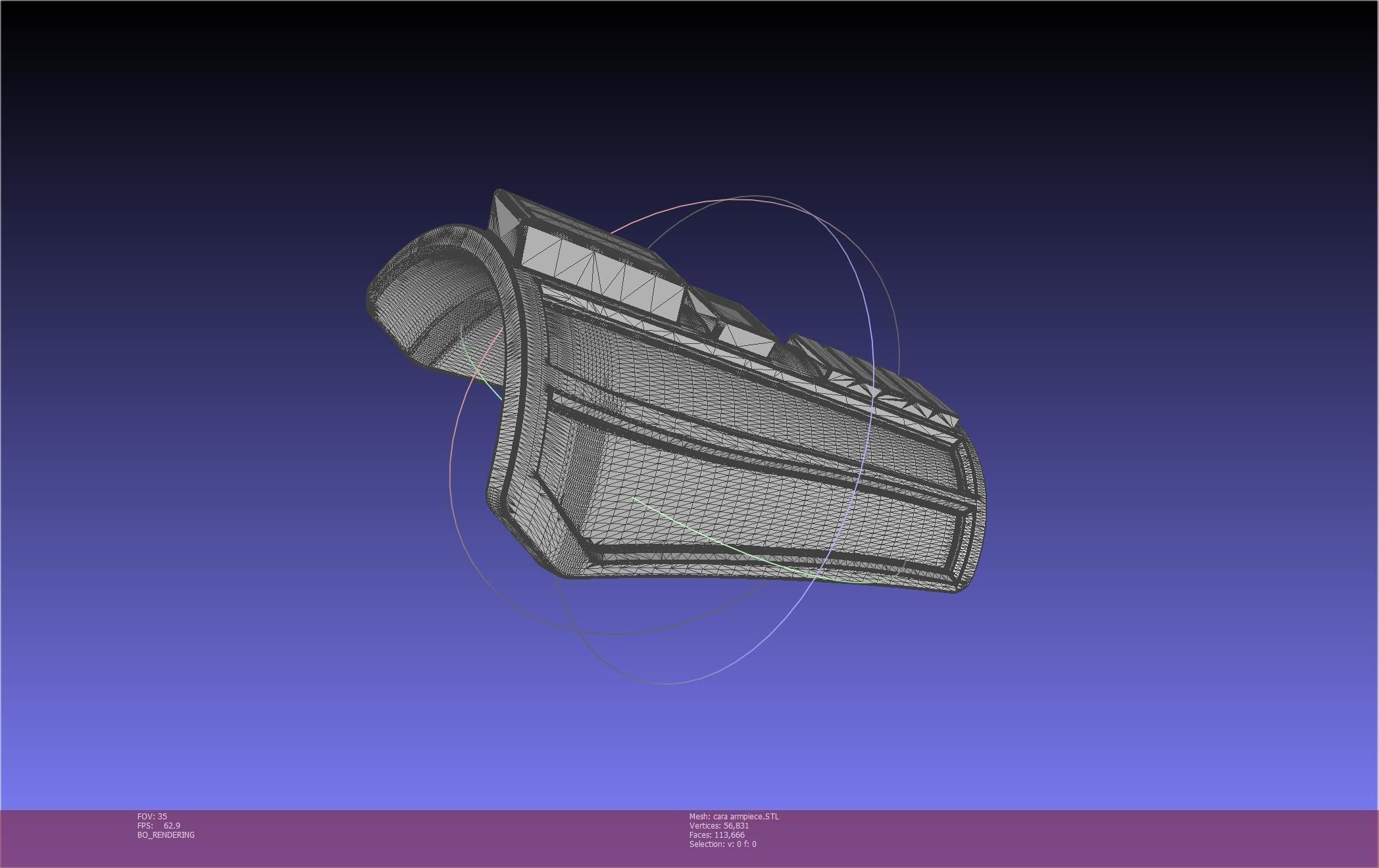 Star Wars The Mandalorian Cara Dune Arm Piece 3D print model_19