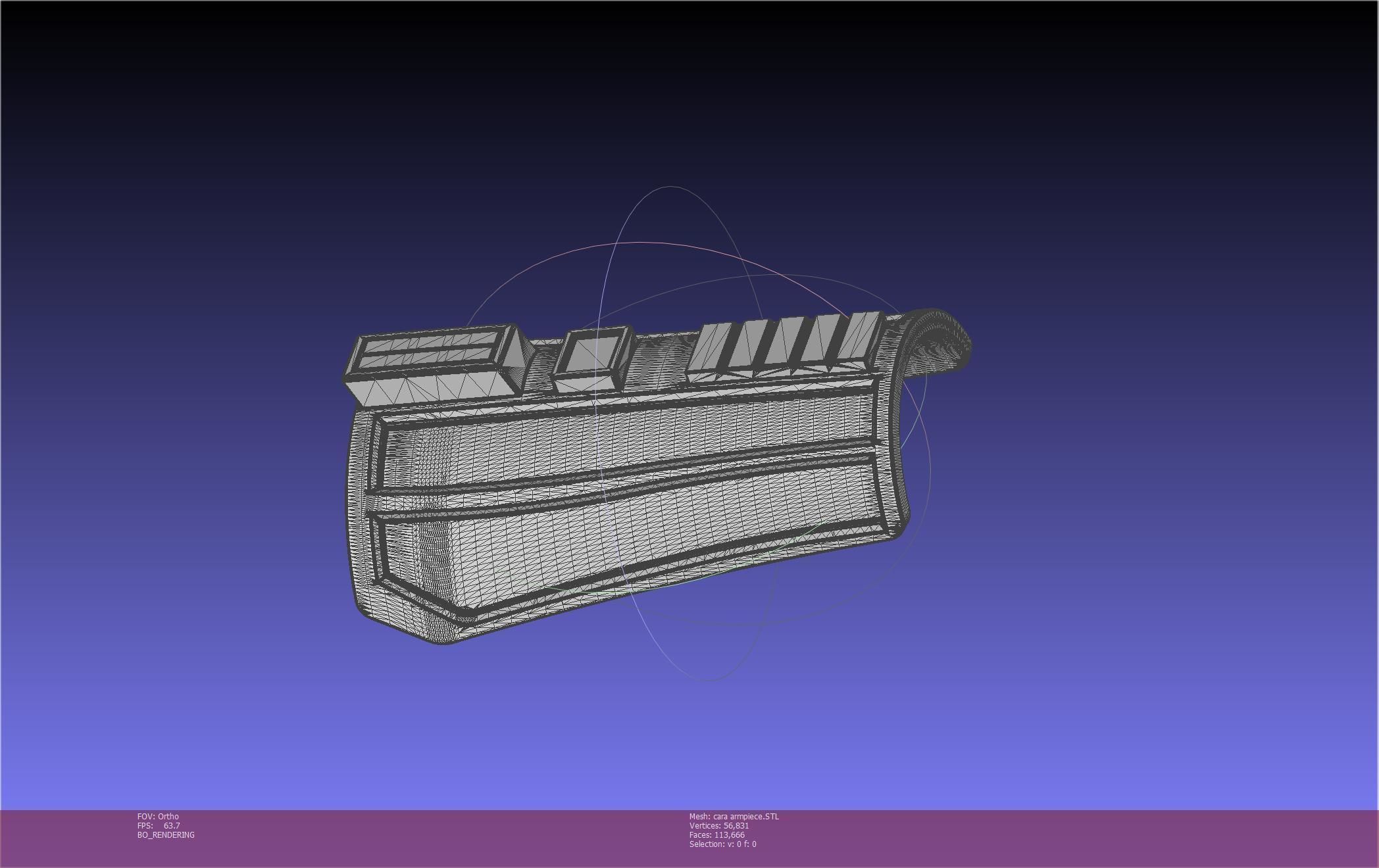 Star Wars The Mandalorian Cara Dune Arm Piece 3D print model_14