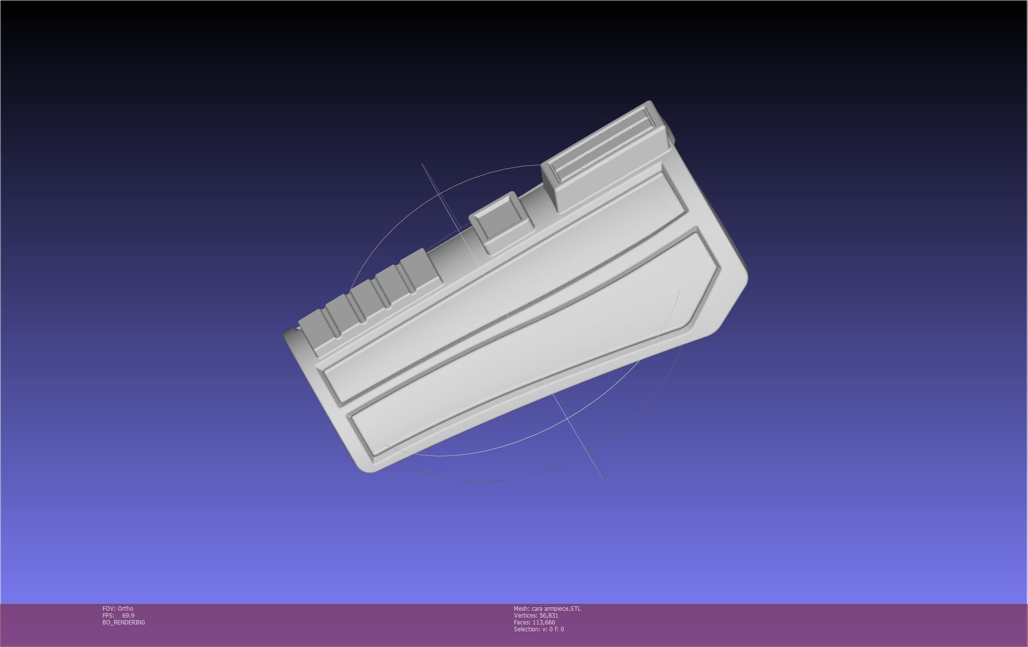 Star Wars The Mandalorian Cara Dune Arm Piece 3D print model_16