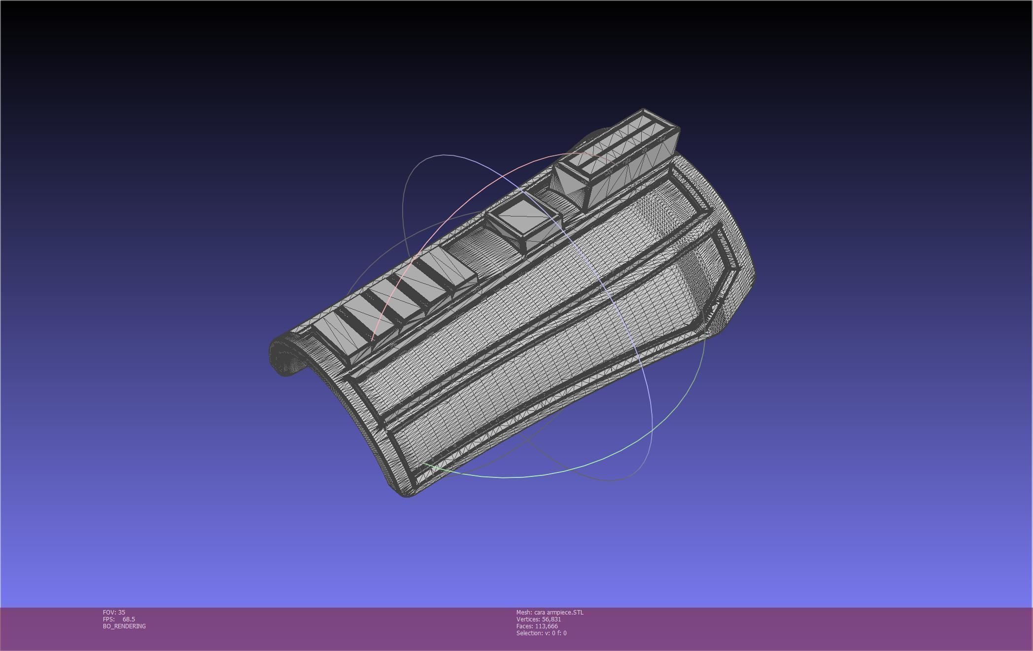 Star Wars The Mandalorian Cara Dune Arm Piece 3D print model_17
