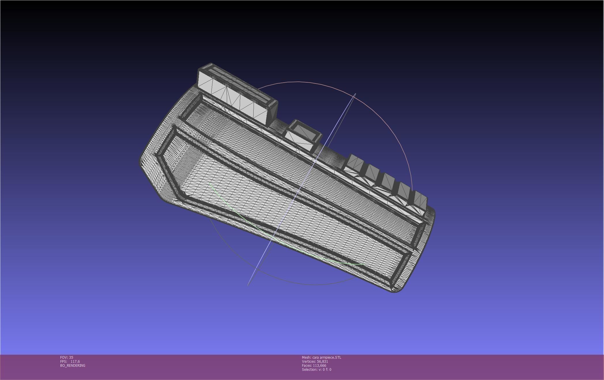 Star Wars The Mandalorian Cara Dune Arm Piece 3D print model_29