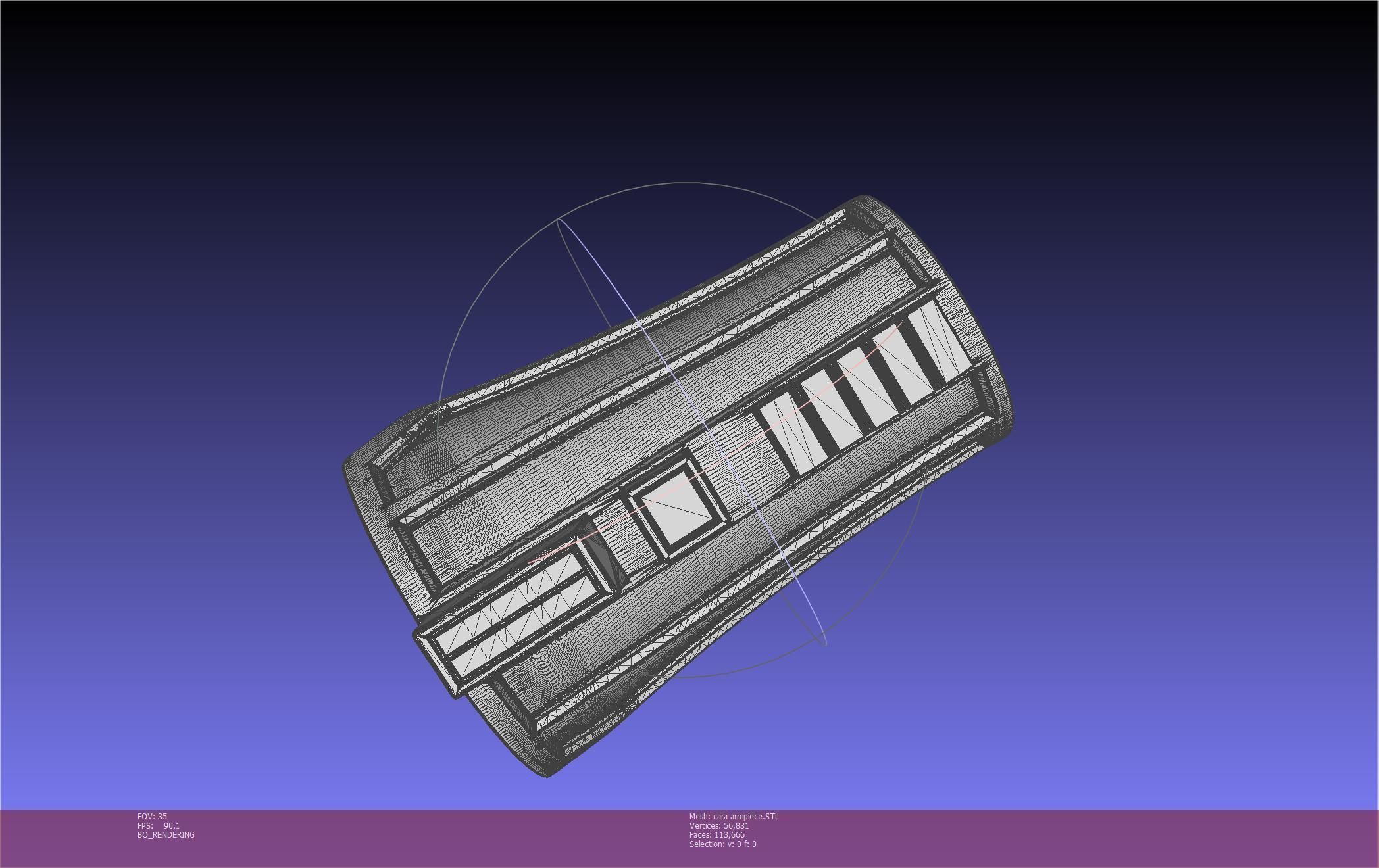 Star Wars The Mandalorian Cara Dune Arm Piece 3D print model_25