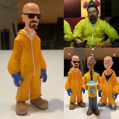 Walter White Breaking Bad 3D print model