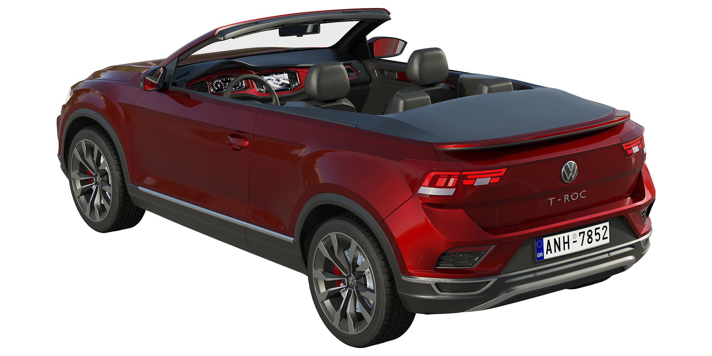Volkswagen T-Roc Cabriolet 3D model_5