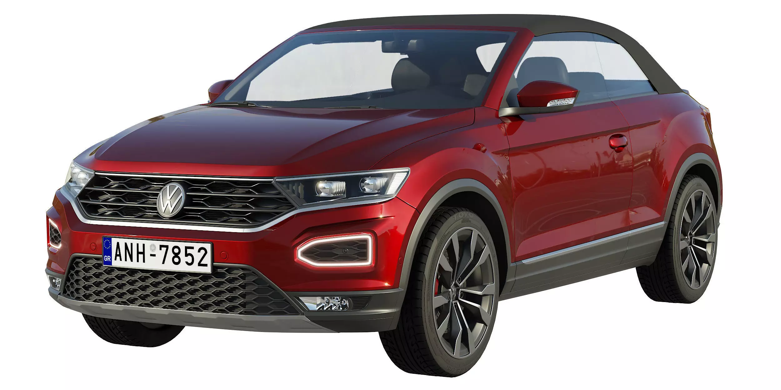 Volkswagen T-Roc Cabriolet 3D model_0