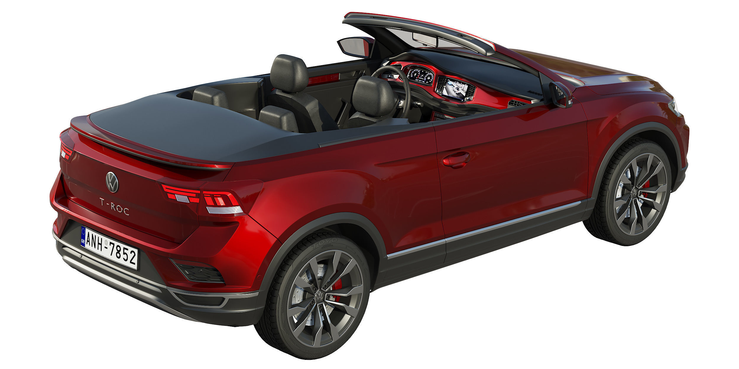 Volkswagen T-Roc Cabriolet 3D model_7