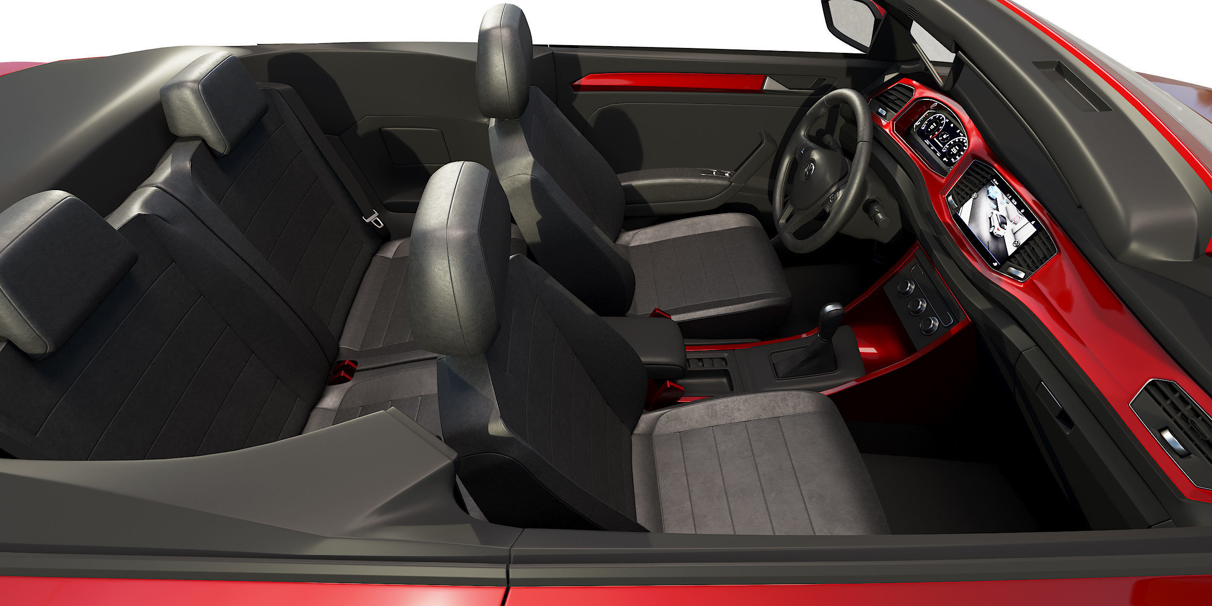 Volkswagen T-Roc Cabriolet 3D model_22