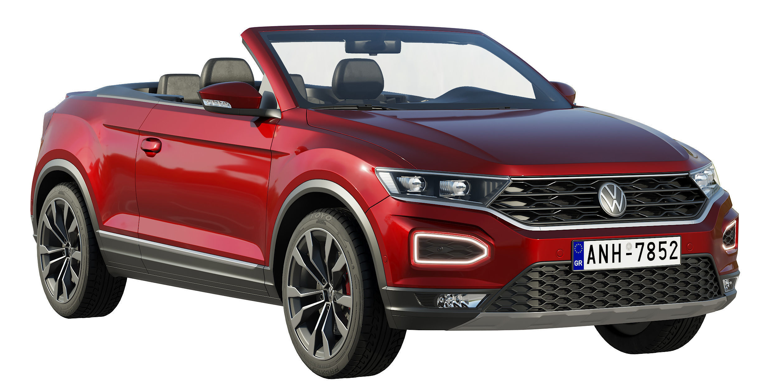 Volkswagen T-Roc Cabriolet 3D model_3