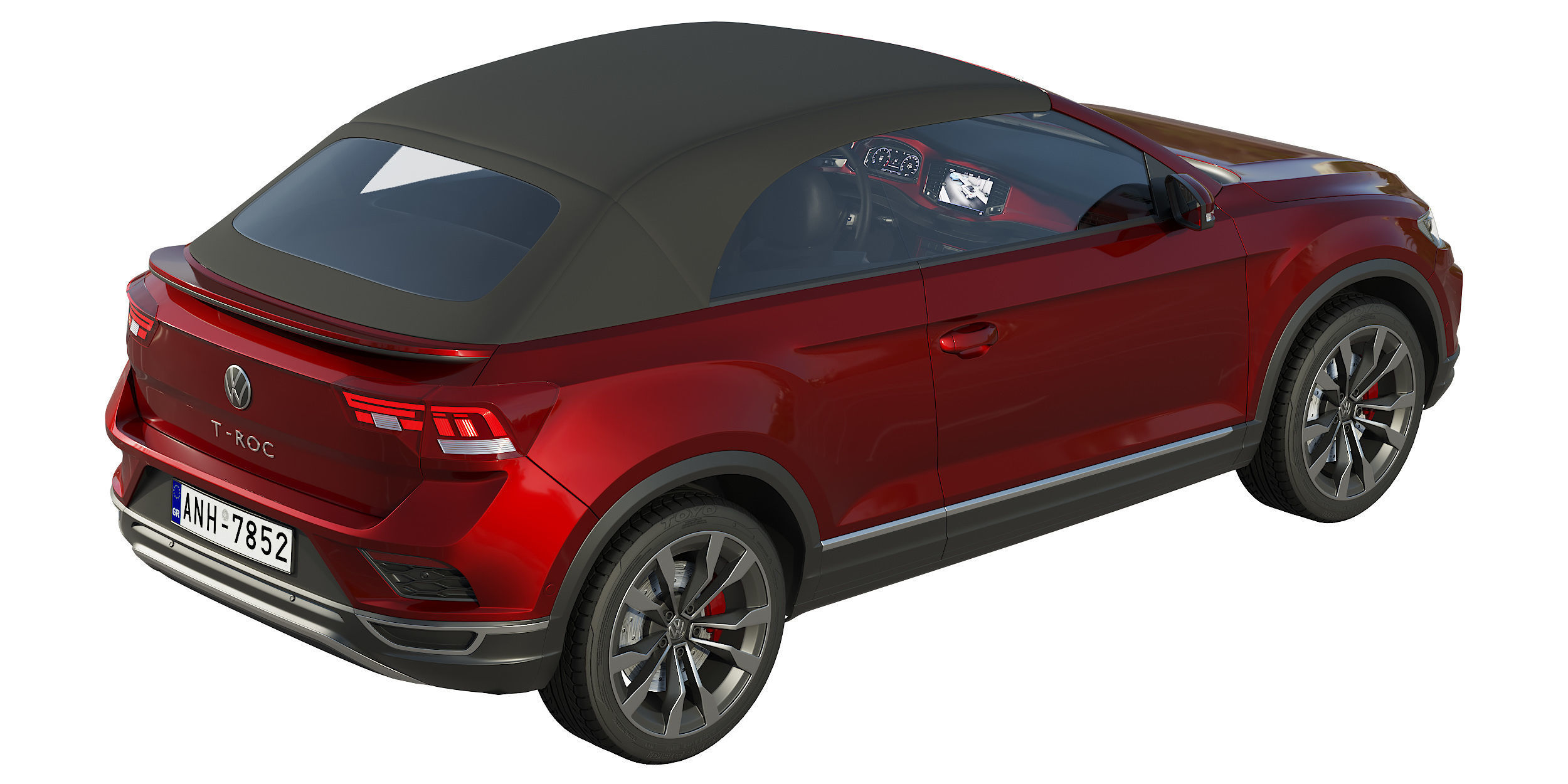 Volkswagen T-Roc Cabriolet 3D model_6