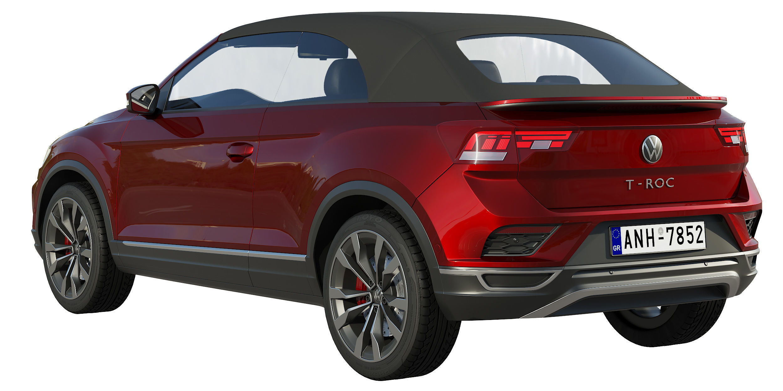 Volkswagen T-Roc Cabriolet 3D model_4