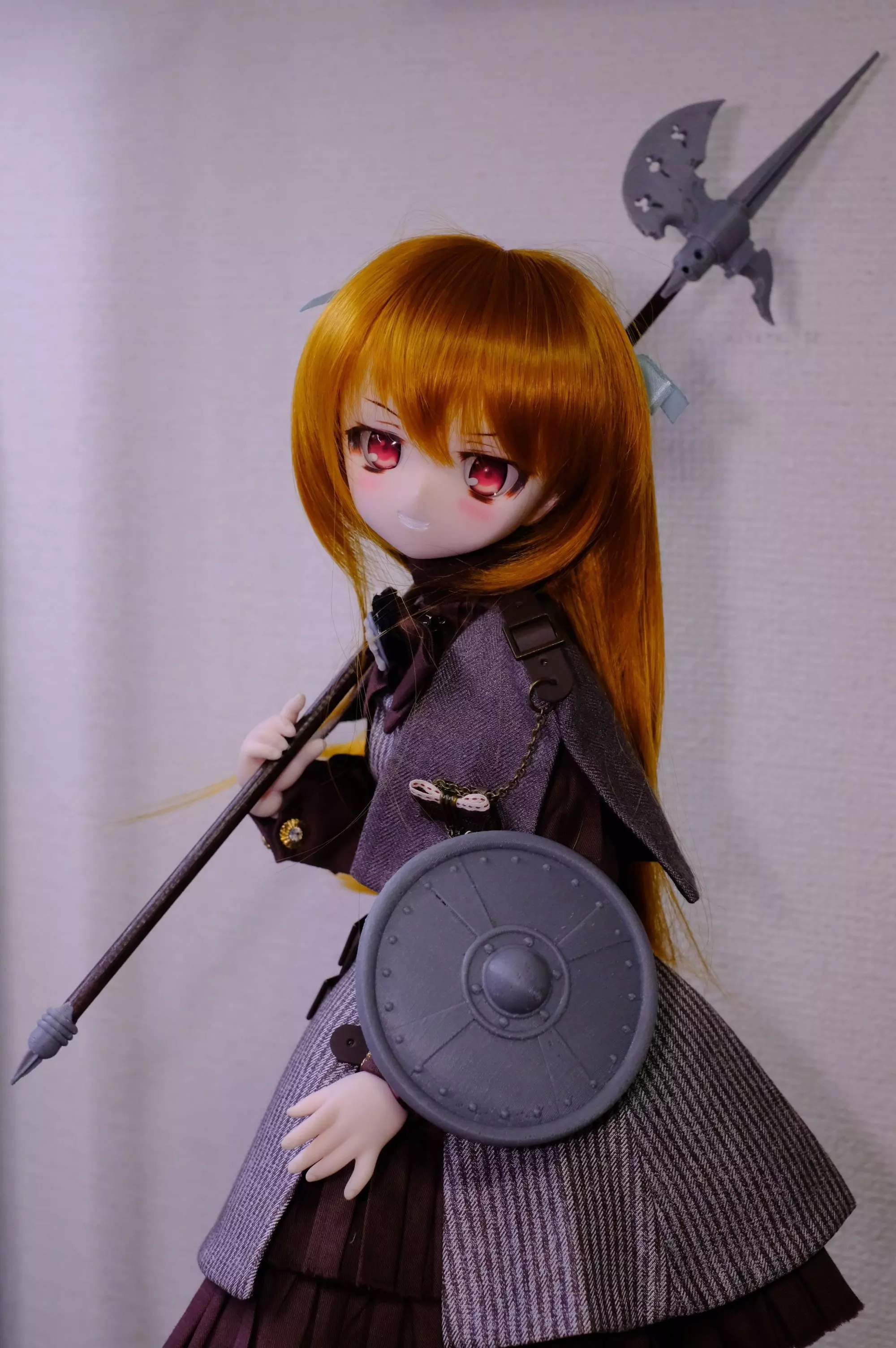 Buckler for a 6th part size figure Free 3D print model